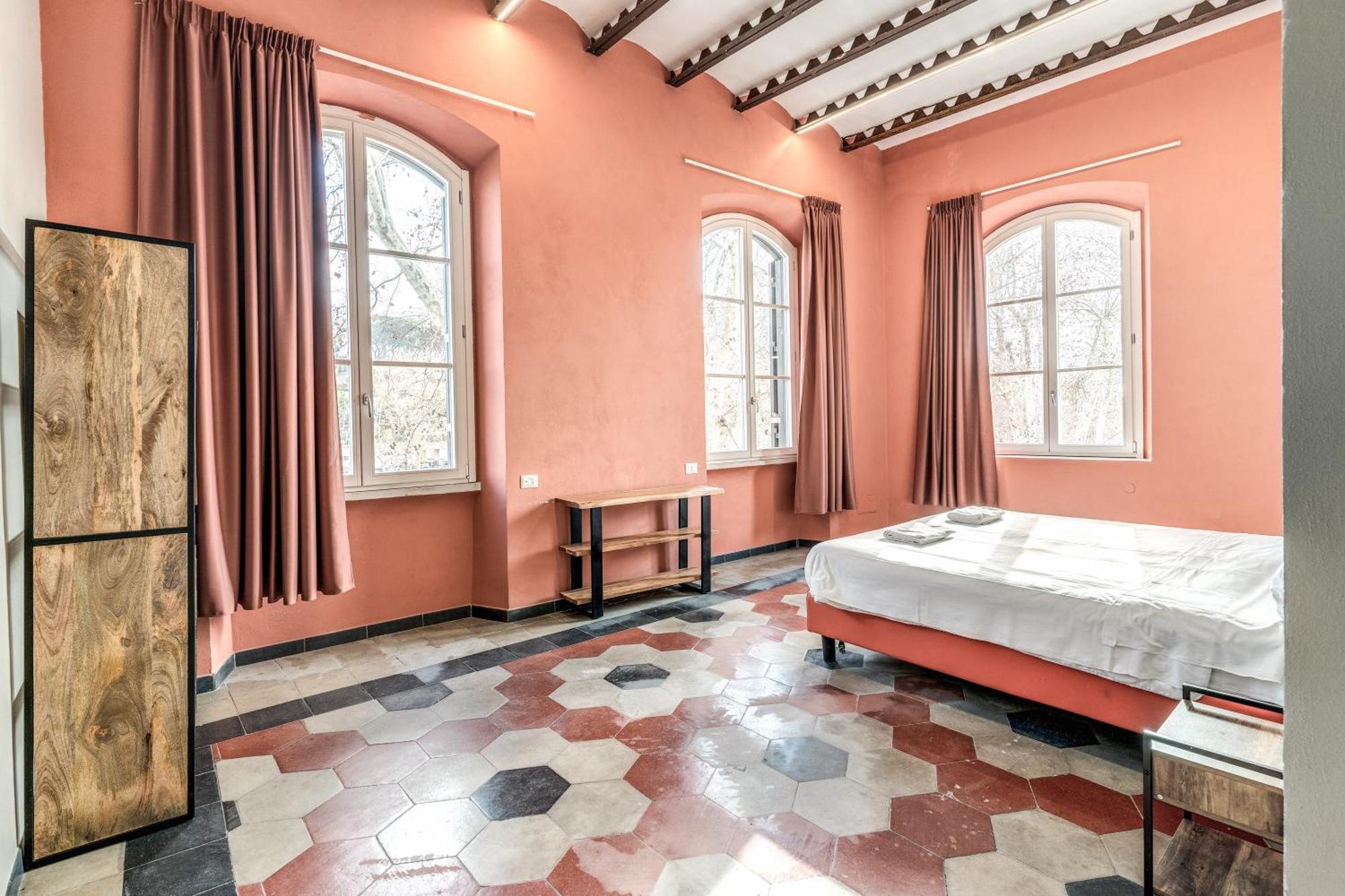 Borgo Ripa Urban Travel Hostel Рим Екстериор снимка